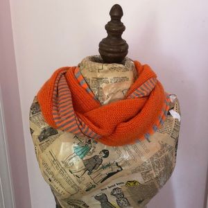 Betsy Johnson scarf, gloves and hat